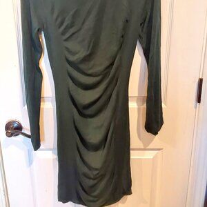 Women's sz M green dress